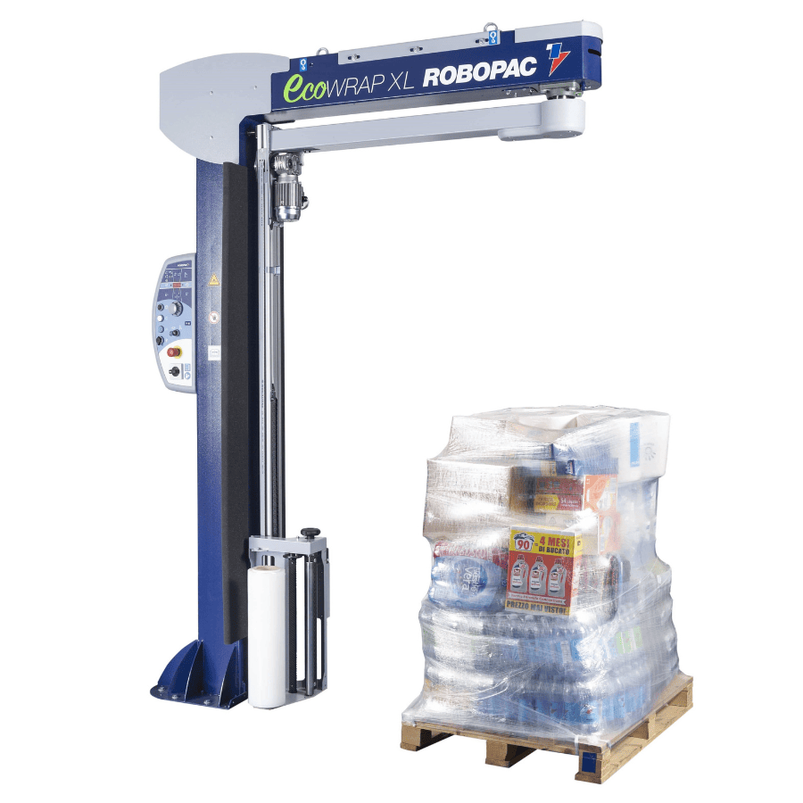 Полуавтоматические паллетообмотчики Robopac Ecowrap