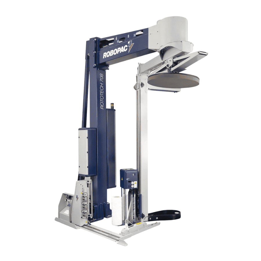 Полуавтоматические паллетообмотчики Robopac Rototech
