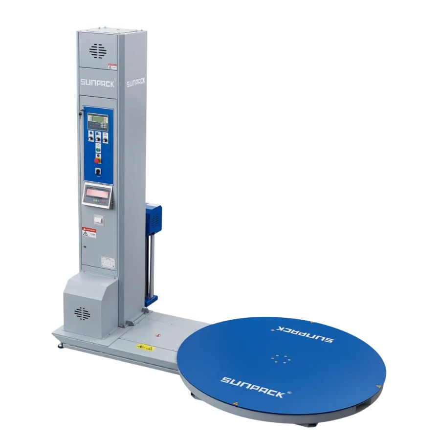 Паллетообмотчик Sunpack XT-4505SP-1 с поворотной платформой и встроенной системой взвешивания