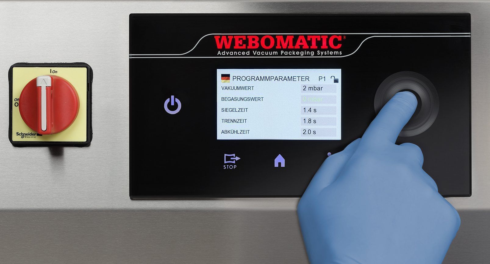 Двухкамерная вакуумная машина Webomatic duoMAT 650