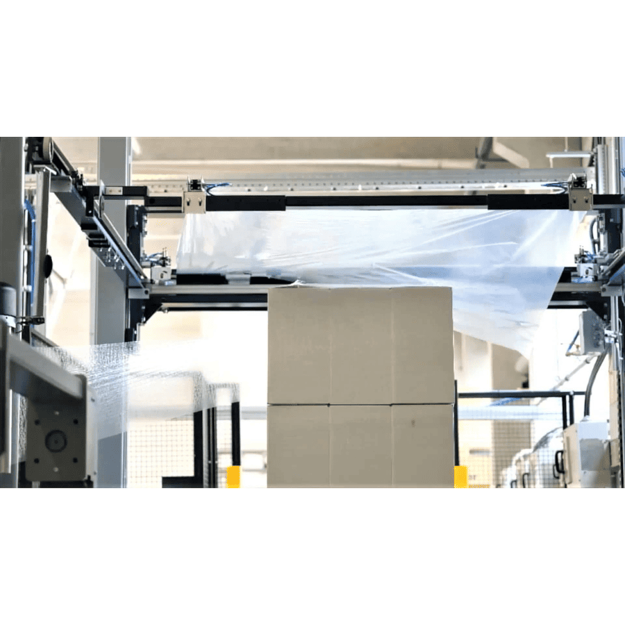 Robopac Rotoplat 3000 автоматический паллетоупаковщик