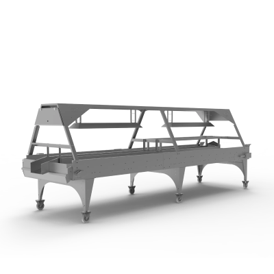 Роликовый инспекционный стол SSR 500x120
