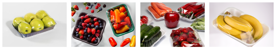 Упаковка овощей и фруктов в стретч-пленку