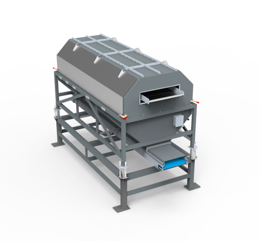 Машина для обрезки ботвы лука 0-4000×2000-H3