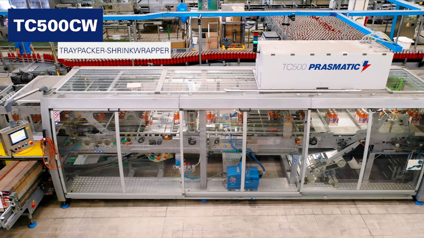 Автоматическая машина для групповой упаковки в картонный короб  Robopac Prasmatic TC