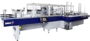 Automatic machine for group packing in a cardboard box Robopac Dimac Starwrap