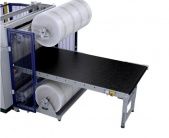 Horizontal stretch wrapping machine Robopac Pluripac