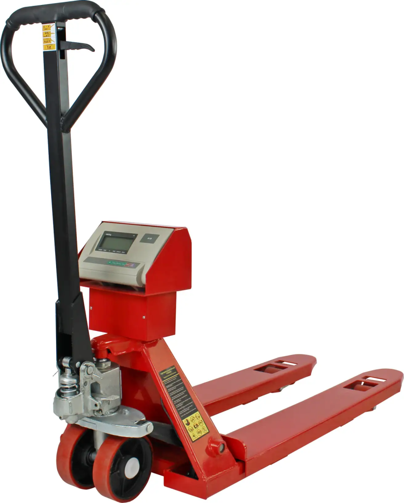 Ручная гидравлическая тележка с весами Shtapler CBY 2500 PU