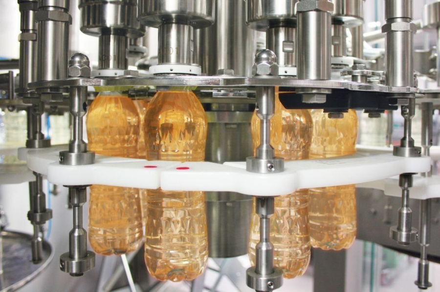 Машина для розлива в бутылки SMI HEMF для жидкого масла