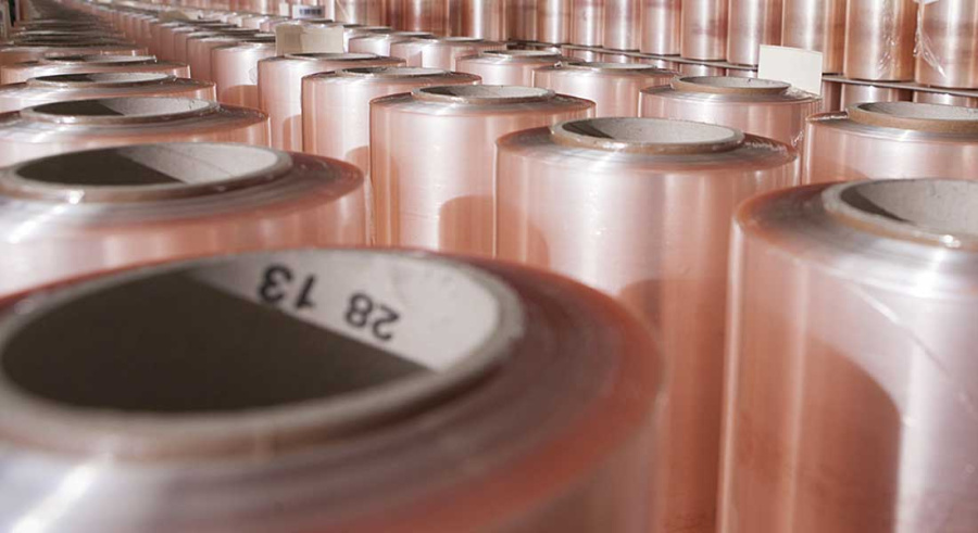 Двухслойная прозрачная стрейч-плёнка (ПВХ)