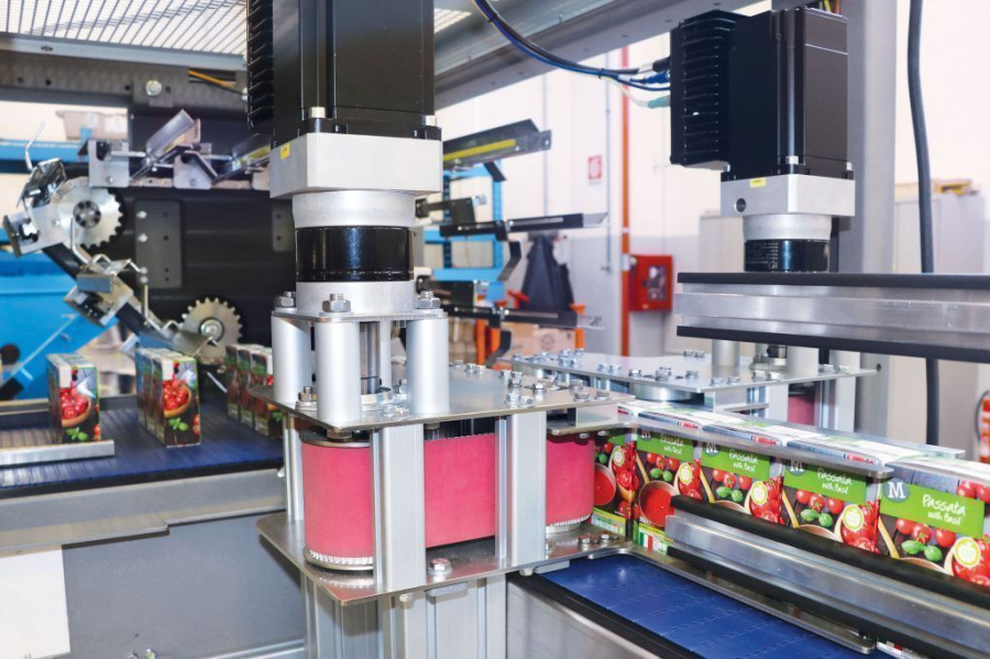 Упаковщик в термоусадочную пленку с загрузкой под 90° SMI ASW ERGON