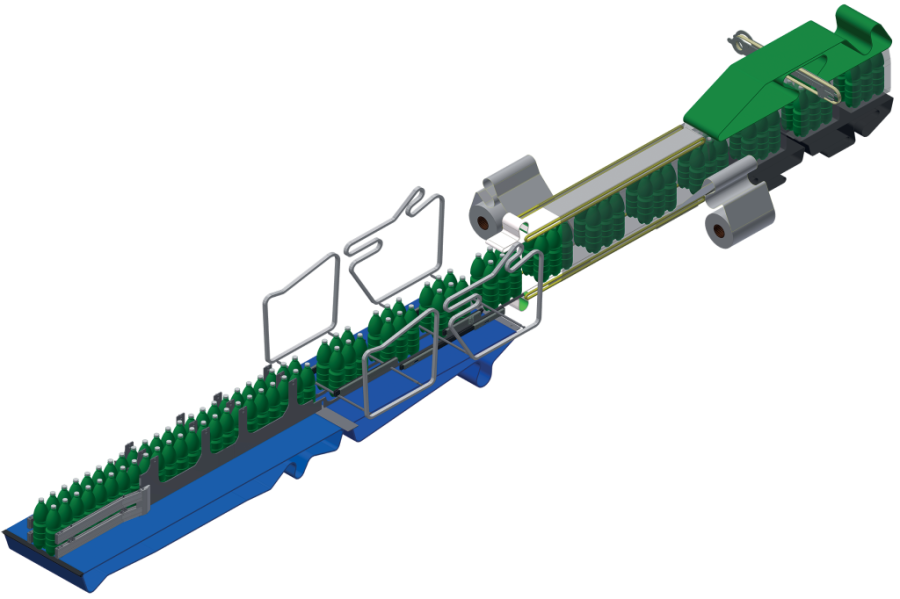 Упаковщик в стрейч-пленку с прямой подачей SMI SFP ERGON