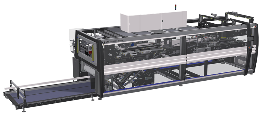 Упаковщик в картонные коробки wrap-aroundс загрузкой под 90° SMI ACW ERGON