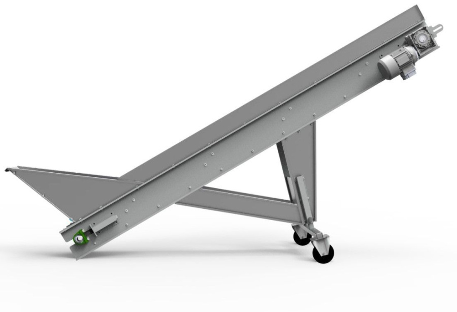 (3) Конвейер для отходов PO