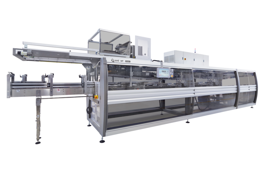Упаковщик в тонкий картон (мультипак) с прямой загрузкой SMI MP ERGON