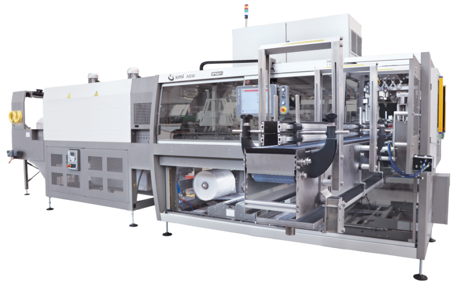 Упаковщик в термоусадочную пленку с загрузкой под 90° SMI ASW ERGON