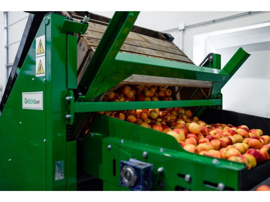 Опрокидыватель контейнеров сухого типа