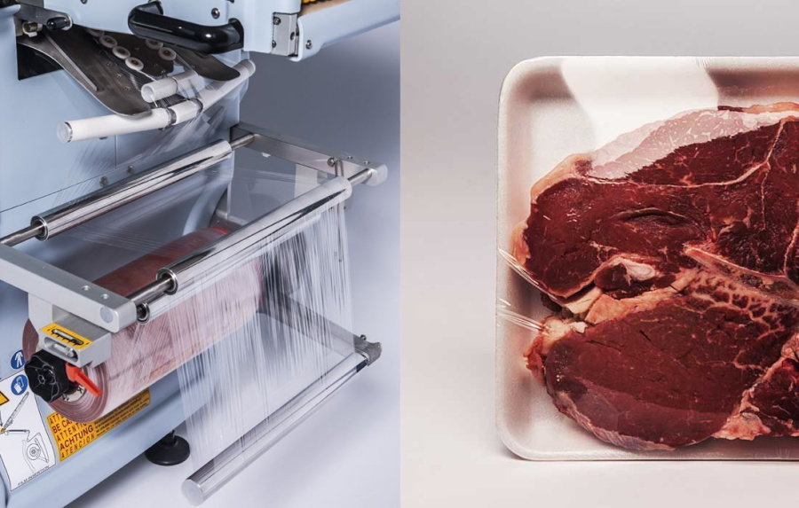 Двухслойная прозрачная стрейч-плёнка (ПВХ)