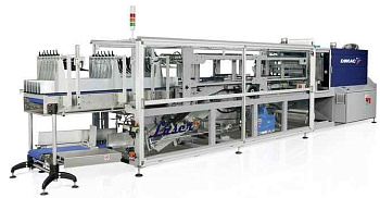 Машина для упаковки в термоусадочную пленку с запаивающей планкой Robopac Dimac Laser