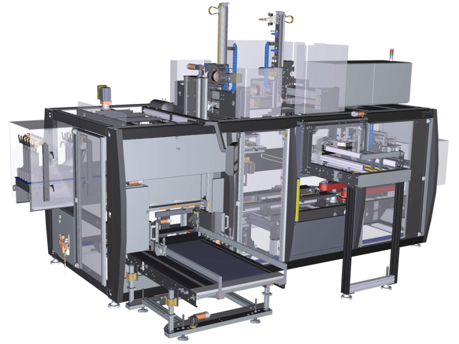 Упаковщик коробок Pick & Place SMI ACP ERGON с подачей под 90°