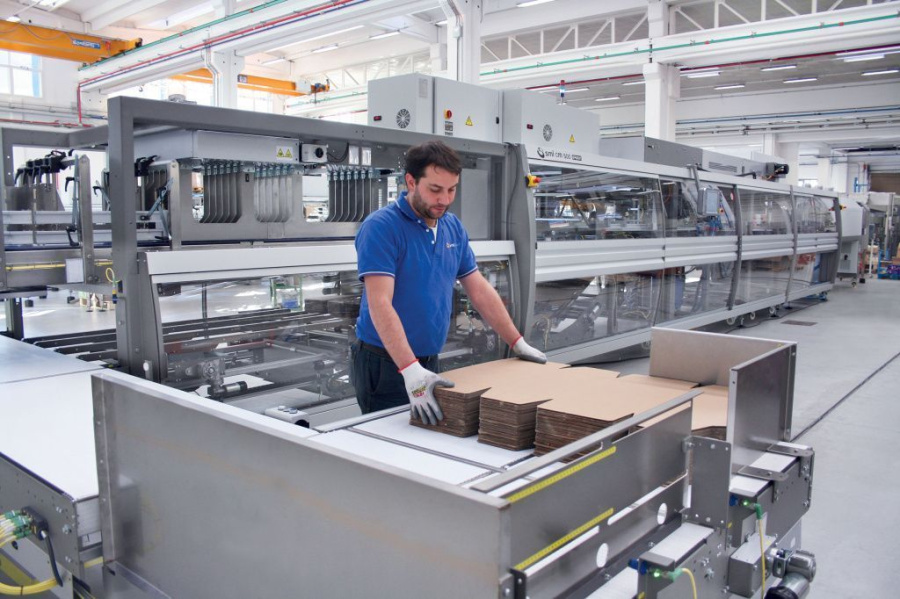 Упаковщик в картонные коробы wrap-around SMI WP ERGON