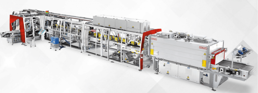 Автоматическая машина для групповой упаковки в картонный короб Robopac Ocme Gemini