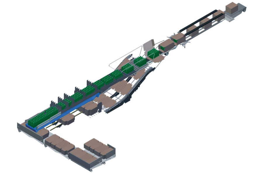 Упаковщик в картонные коробы wrap-around SMI WP ERGON
