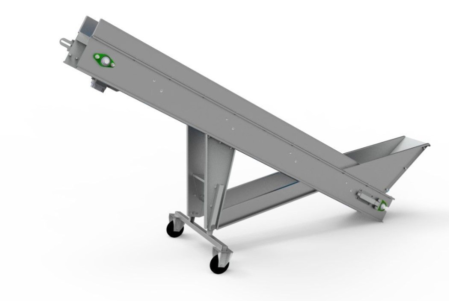 (3) Конвейер для отходов PO