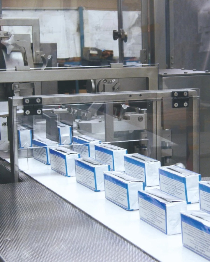 Автоматическая машина для фасовки и упаковки масла Trepko Серия 800